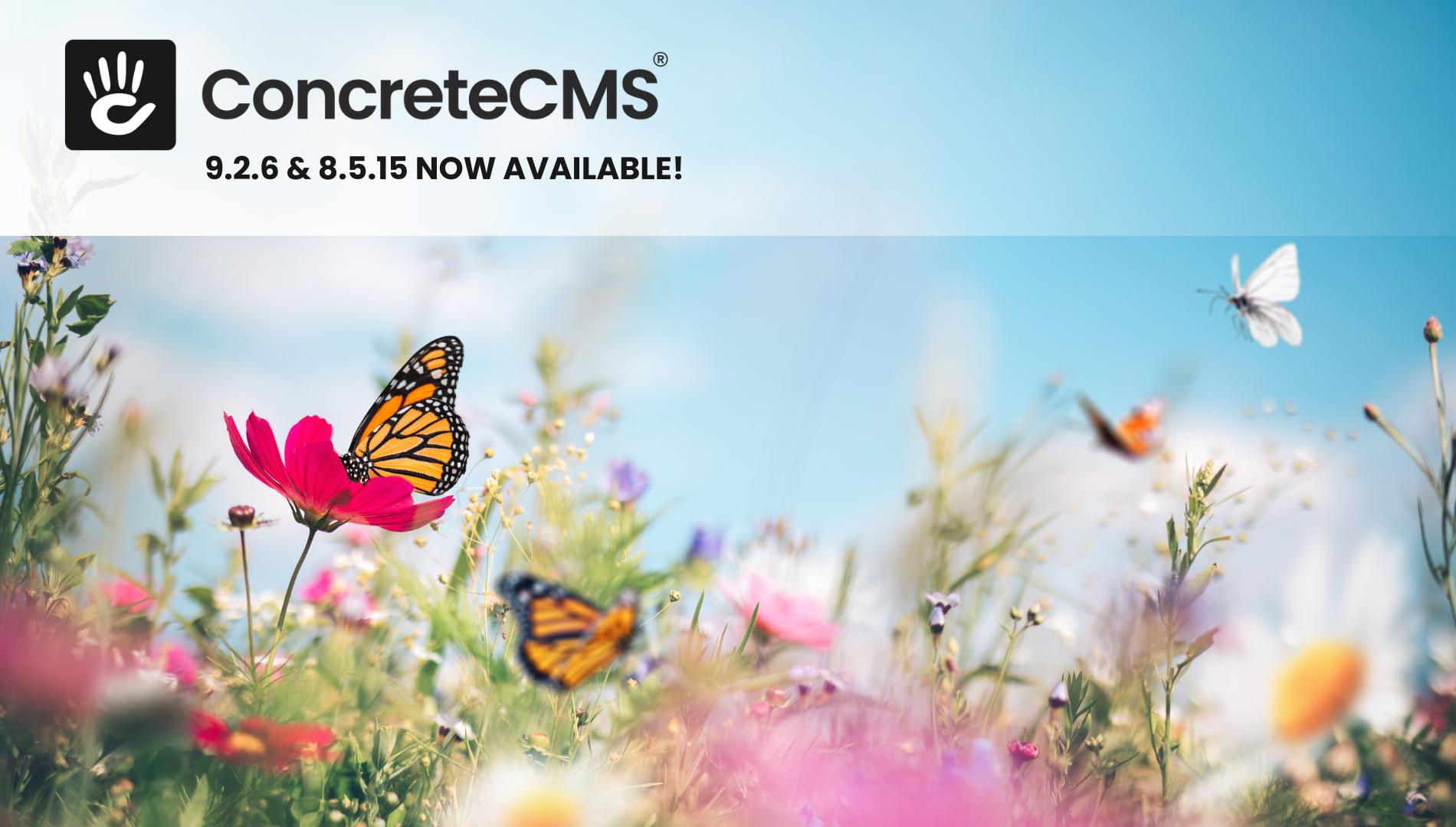 Announcing Concrete CMS 9.2.6 and 8.5.15 Release