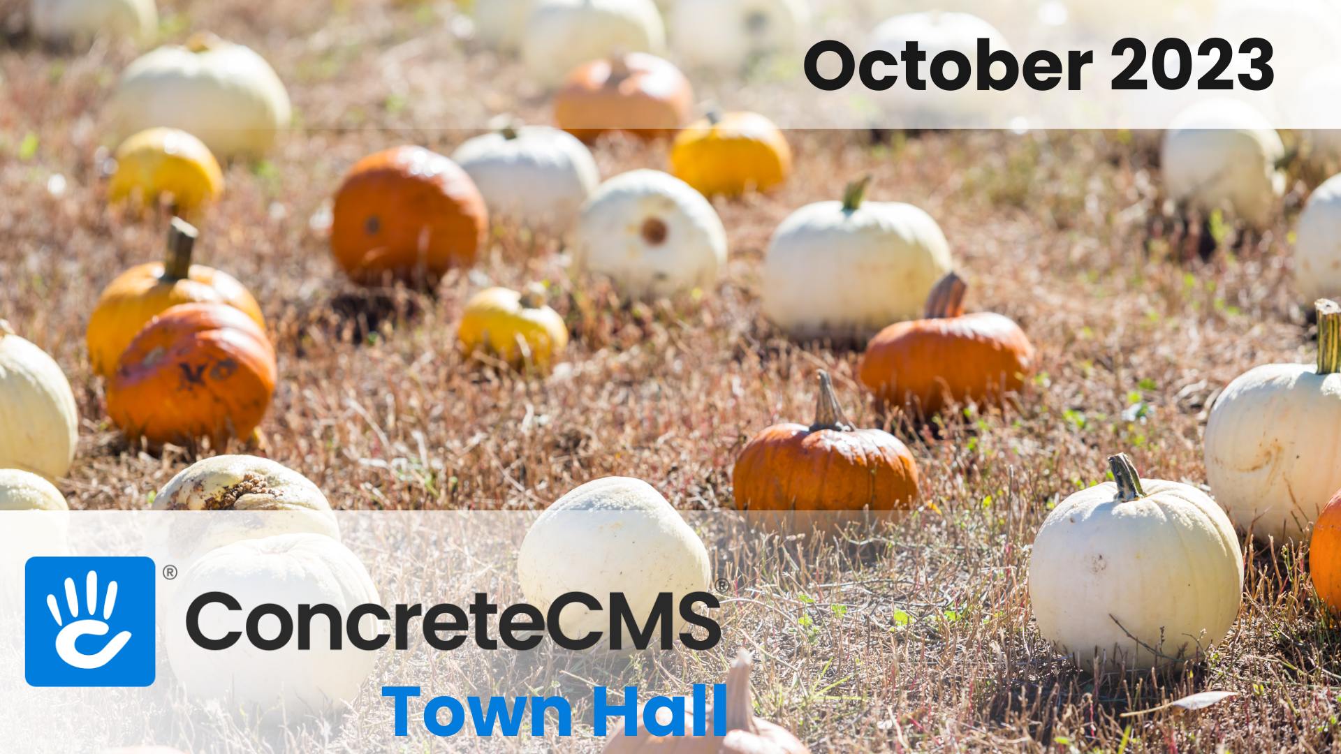 October 2023 Town Hall